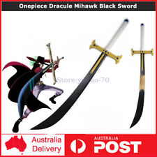 One Piece Dracule Mihawk Black Sword Yoru Cosplay Prop For