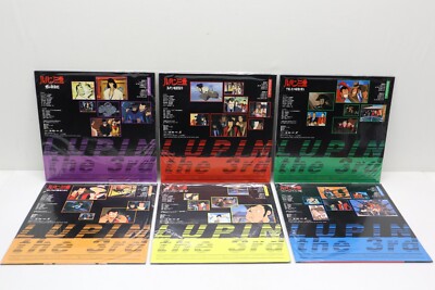 Lupin the 3rd TV Special Perfection Box Japan LD Laser Disc VPLY