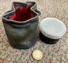 Vintage 46mm - Obiektyw z szeroką konwersją Sony - x0,7 VCL-0746B - ze skórzaną torbą