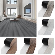 5m² Floor Planks Tiles Self Adhesive Wood Effect PVC Flooring Kitchen Bathroom