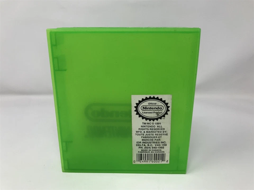 1 RARE official Nintendo Super NES Green Clamshell box Protector + 1 Nes Clear - Image 2 of 3