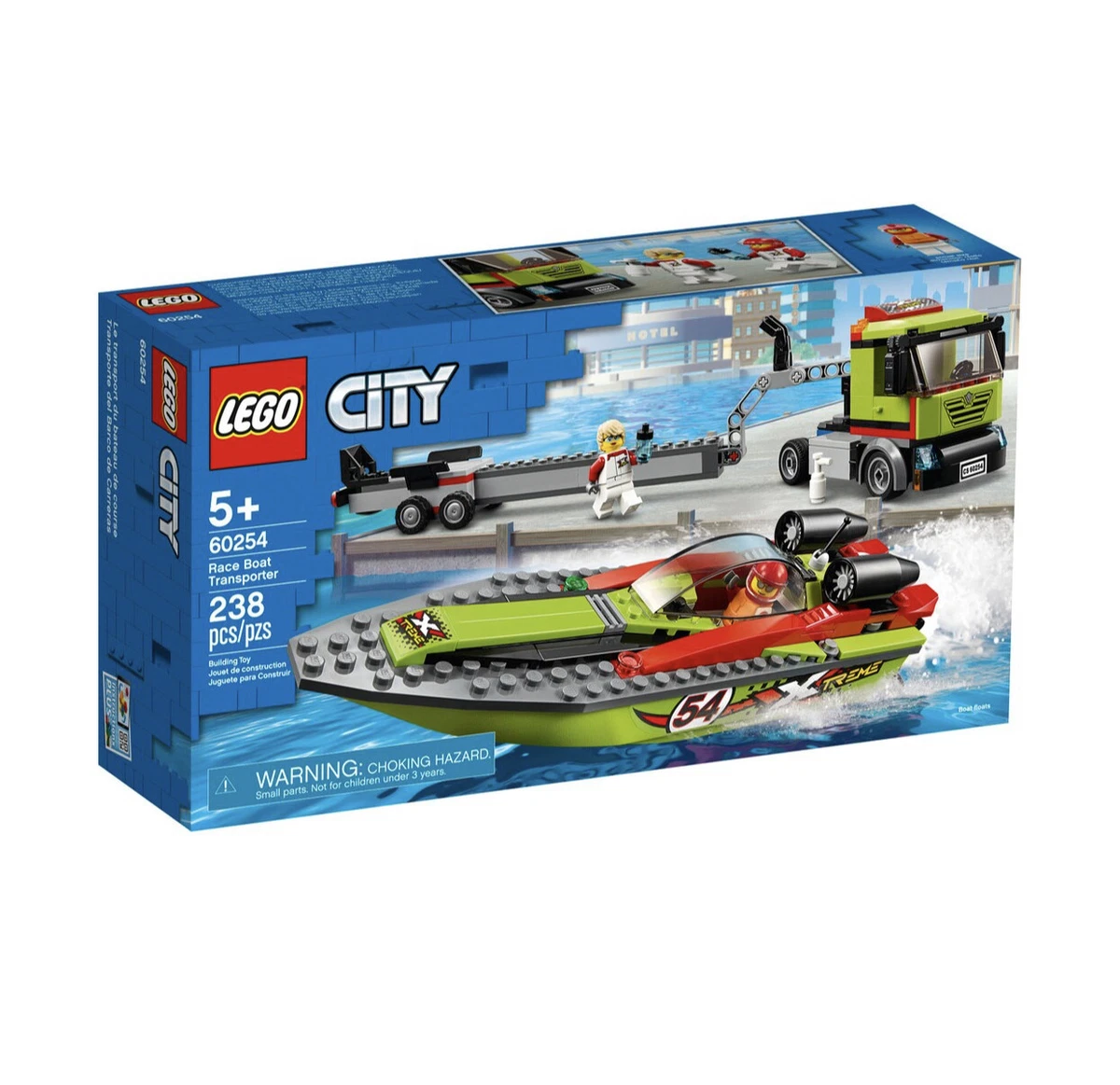LEGO City Race Boat Transporter 60254 Building Set k eBay