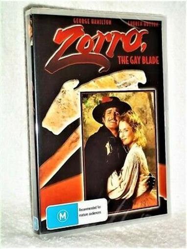 フリーソロ('18米) Blu-ray 廃盤 Zorro The Gay Blade [1981] (DVD, 2018) NEW George Hamilton spoof