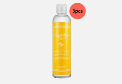 Secret Key Witch-Hazel Pore Clear Toner 248ml x 3pcs  US Seller