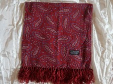 Tootal scarf vintage mod scooter paisley pattern