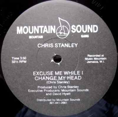 Chris Stanley Excuse Me While I Change My Head Vinyl Single 12inch Mountain S