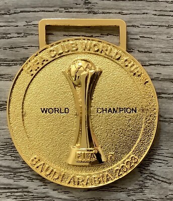 FIFAクラブワールドカップ2018 メダル 2023 FIFA CLUB World Cup CHAMPION Gold Medal Solid Heavy | eBay
