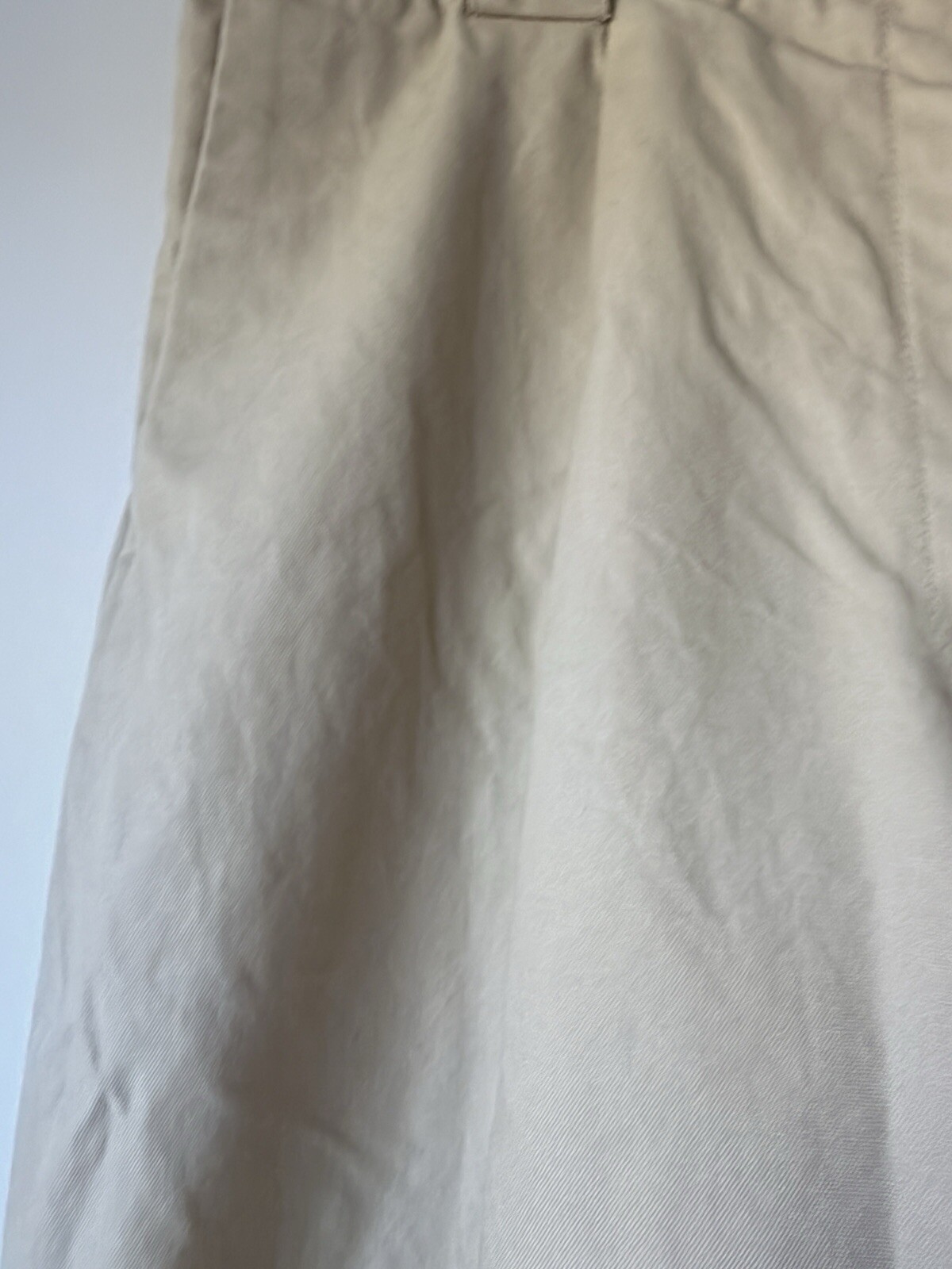 ALTRA & Other Stories Stockholm Atelier Pantalone Grigio Gamba Larga Tasche Tg 12 Beige