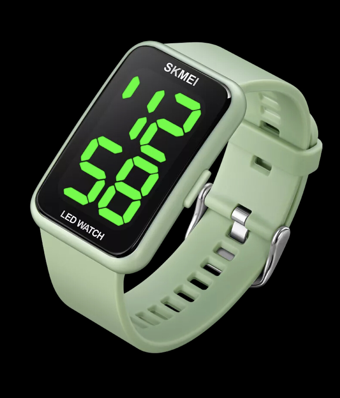 Wasserfeste Uhr Damen SKMEI Herren Solar-Digital-Sportuhr, 50 M