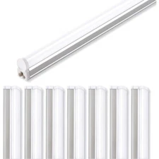 Barrina LED Shop Light 4FT,4000K Cool White, T5 Led Fixture, Linkable Shop Light