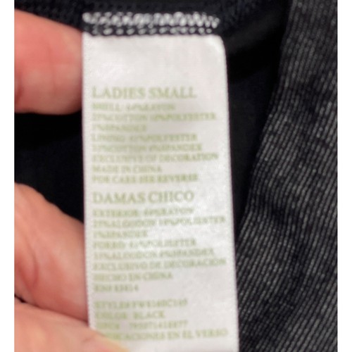 GREEN TEA Women's Tennis/Bicycle Skort Size Small Grey Black Mini Activewear EUC - Picture 6 of 14