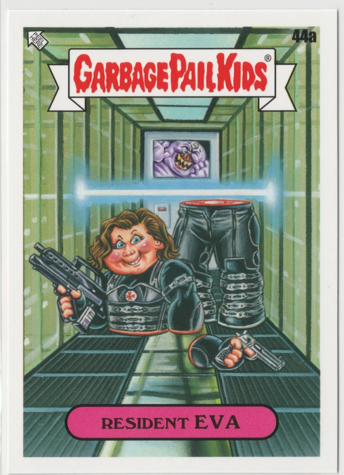 Resident Eva #44a Garbage Pail Kids GPK 2023 Intergoolactic Mayhem Card