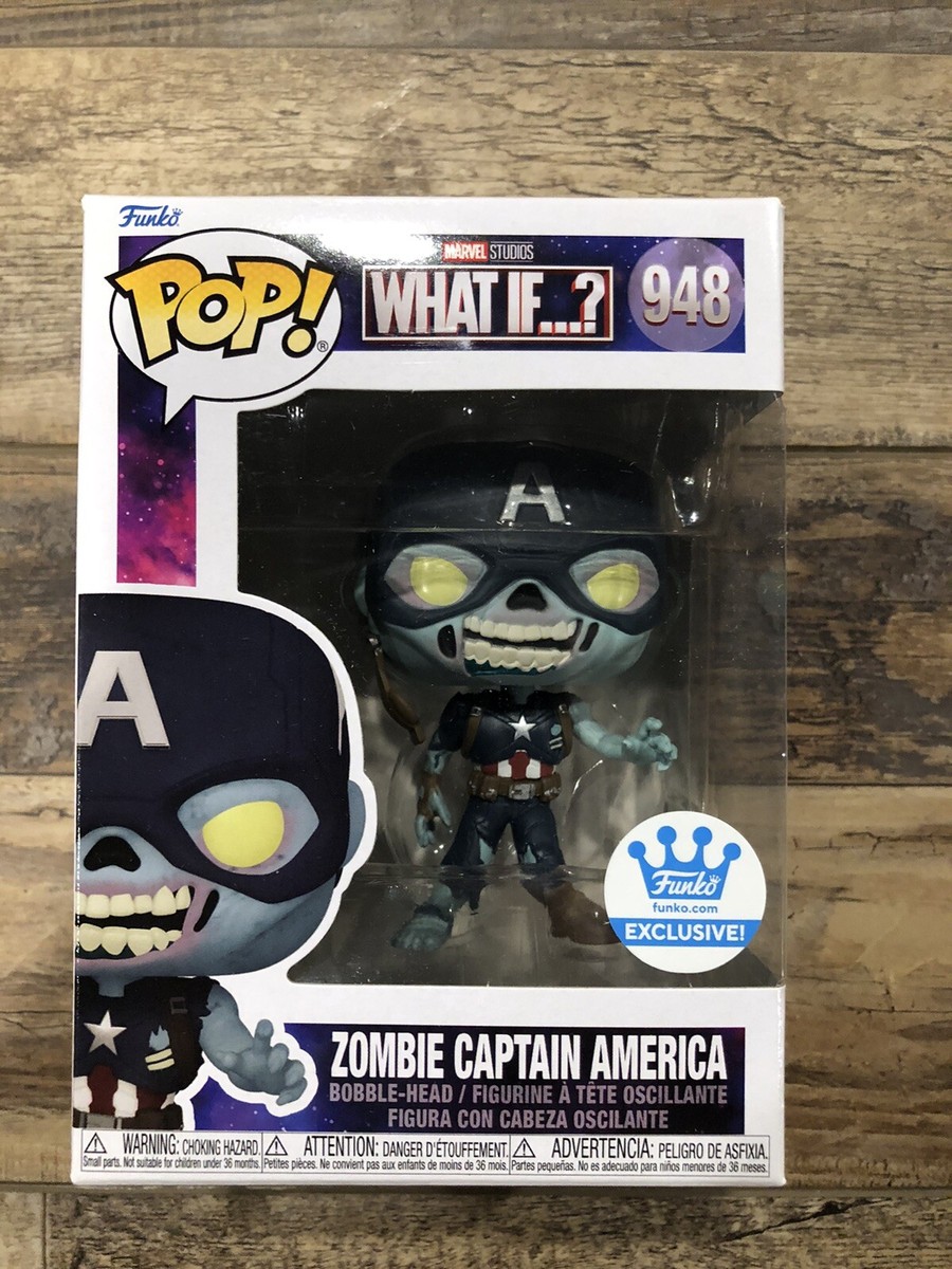 アメコミ funko pop Funko POP Marvel What If? #948 Zombie Captain America FunkoShop
