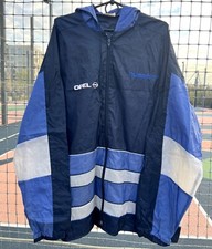 Vintage 80er 90er Opel Rennstall Jacke Hummel Gr. XL