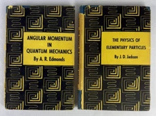 1950s Princeton Physics HC Lot – Jackson & Edmonds Quantum Particle Science