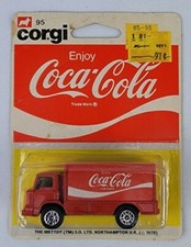 Vtg Corgi Coca-Cola Truck NIP NOS Blister Pack c1978