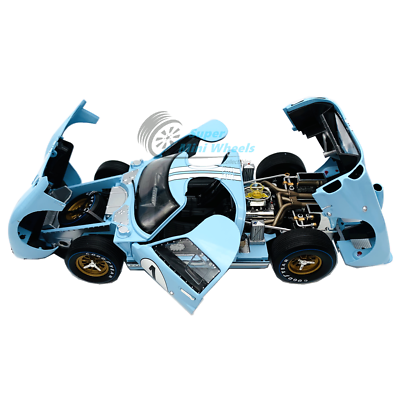 1/18 1966 FORD GT40 MK II　超美品 Amazon.com: 1966 Ford GT-40 MK 2#98 White 1/18 by Shelby