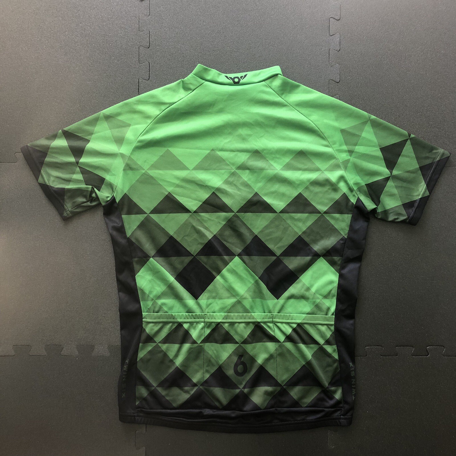 Twin six Men’s XL Cycling Jersey GREEN eBay