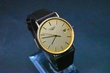 Longines Grand Classic L4.636.2 Gold Dial Quartz Men's Watch [NEAR MINT] W133
