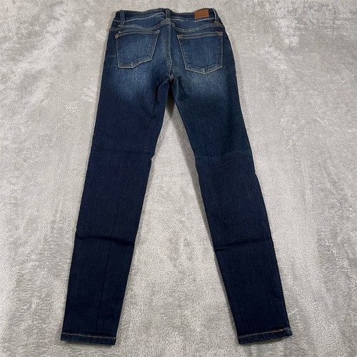 Judy Blue Women's Skinny Jeans Size 5/27 Mid Rise Dark Wash Stretch Denim - Picture 10 of 12
