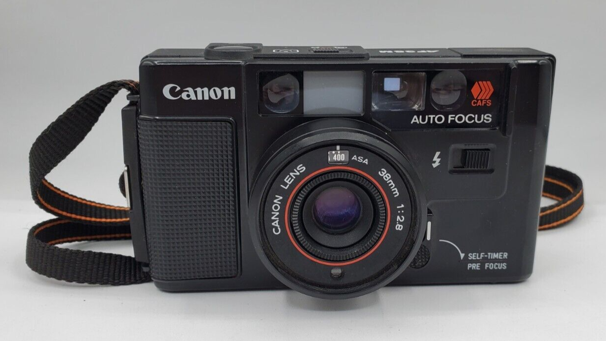 Canon Sure Shot AF35M II 35mm Point & Shoot Film Camera For Parts not