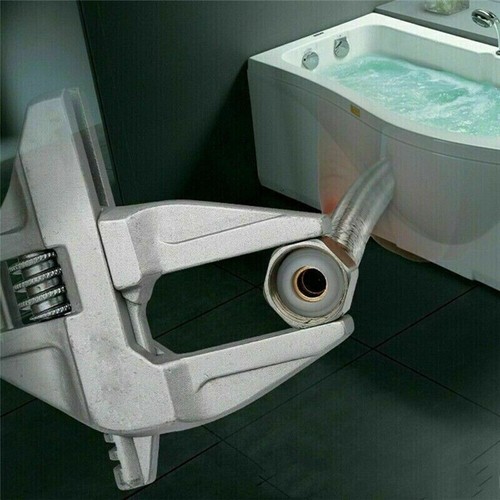16-68mm Adjustable Large Spanner Wrench Opening Bathroom Nut Key DIY Hand Tool - Picture 7 of 16