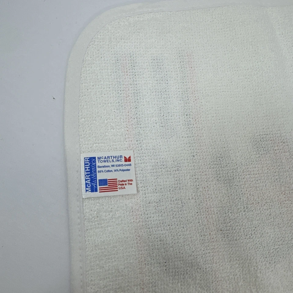 Babero de bebé vintage nuevo con etiquetas NCAA UF Florida Gators toallas Mcarthur fanático de los deportes EE. UU. Foto 4 de 4