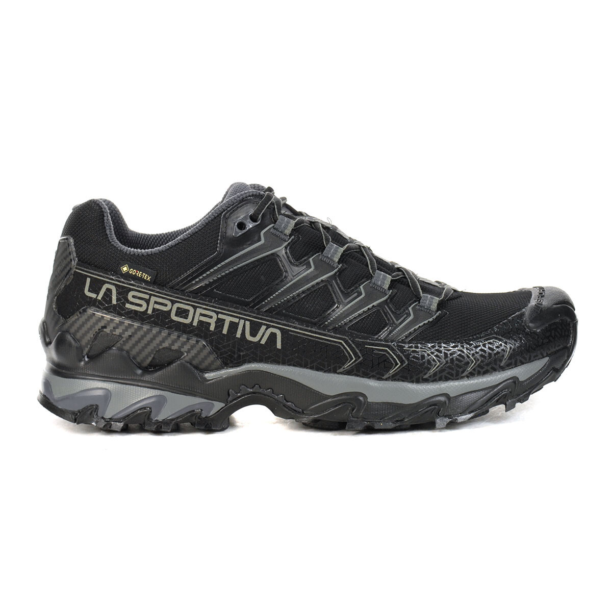 La Sportiva Men's Ultra Raptor II GTX Black/Clay Trail Running