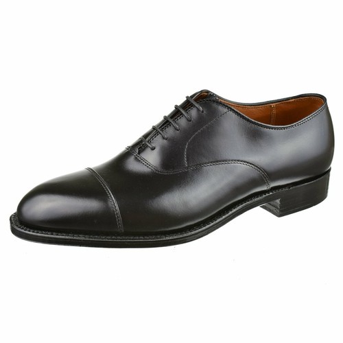 $522 ALDEN #907 Black Leather Balmoral 