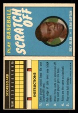 1970 Topps Scratch-Offs Baseball #2 Rich Allen EX/MT *d18