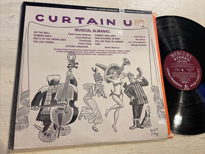 Curtain Up! Musical Almanac LP Mercury Living Presence Stereo + Shrink M-!!!!
