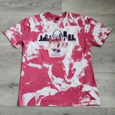 Gildan St Louis Cardinals Albert Pujols 700 Short Sleeve Tie Dye T Shirt Large