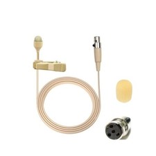Lavalier Lapel Microphone 4 Pins for Shure Wireless System Bodypack Transmitter