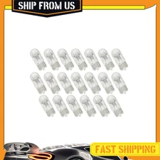 For 20x 168 License Plate Light Bulb 12V 5W 3CP W2.1X9.5D D.O.T H83220051 DOT