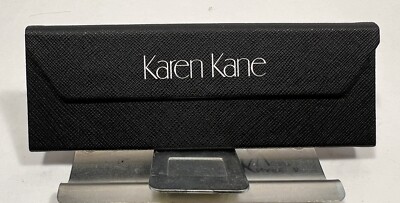 Karen Kane Eyeglass/Sunglasses Case Only Black Triangle  display picture 1