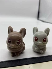 Little Live Pets Surprise Mouse Two Babies Gray Brown 1 1/2 Inches Tall