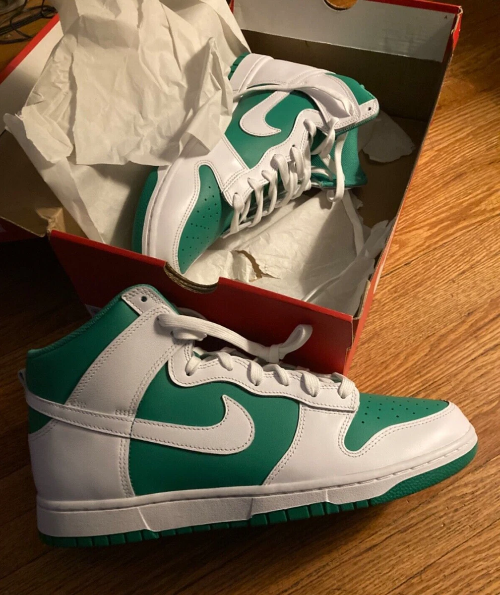 Preços baixos em Nike Dunk High Lucky Green | eBay