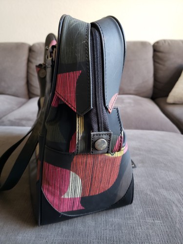 Vintage Roxy 90s Y2K bag Patent Vinyl case travel 90s Limited Edition Rare! - Picture 13 of 24