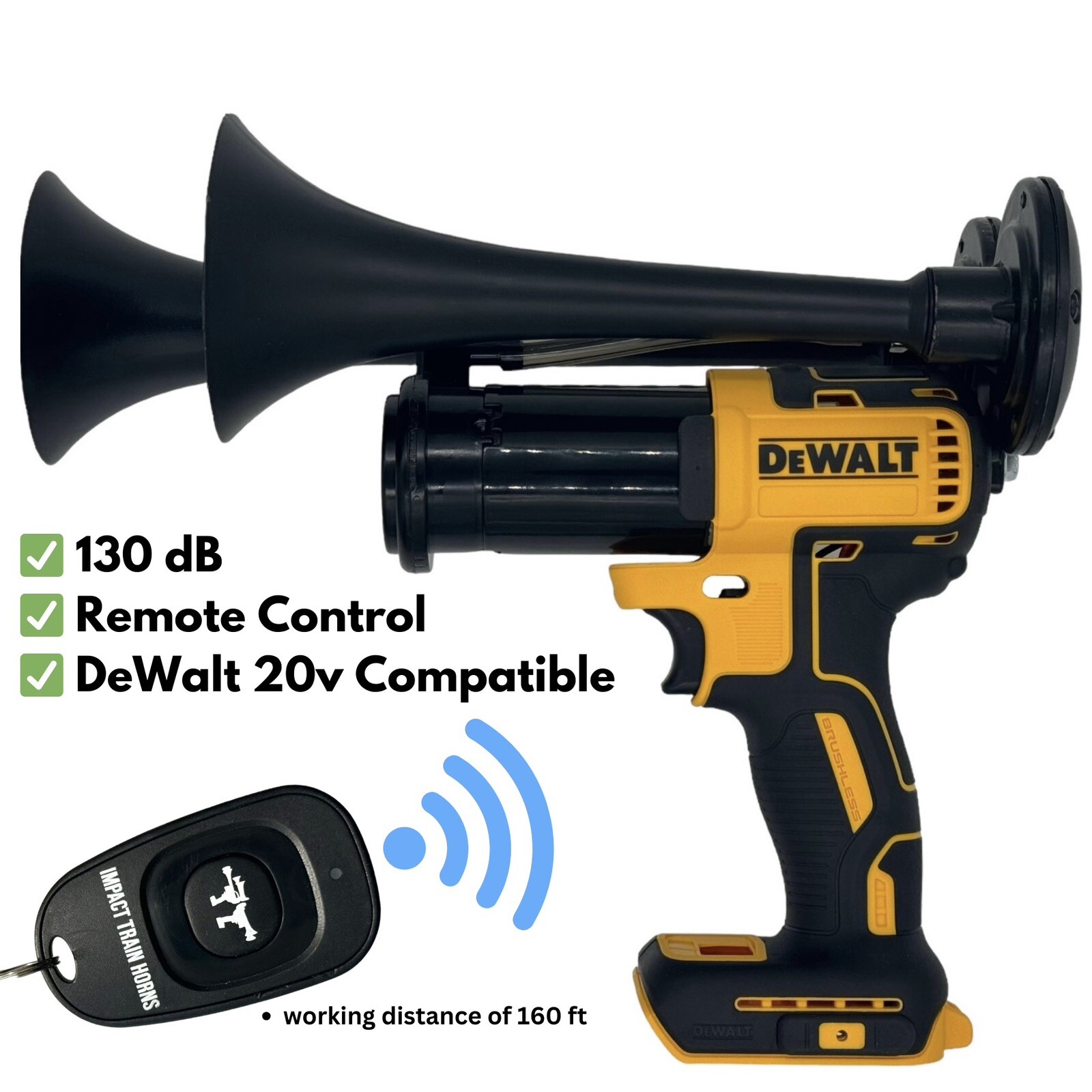 DeWalt Impact Drill Train Horn 20v Impact Train Horns eBay