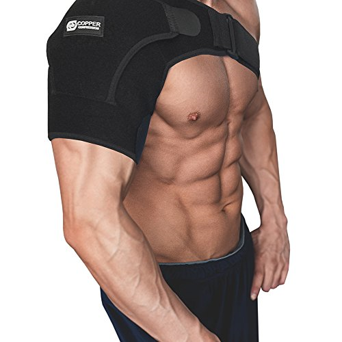 Copper Compression Recovery Shoulder Brace Highest Support Adjustable for sale online eBay