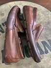 clarks mens Size 12 Brown Leather Loafers — photo 5
