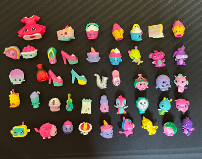 Lot Of 40+ Shopkins Figures Toys Various (Mint)