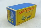 Lesney Matchbox Toys MB47c DAF Tipper Truck ORIGINAL Empty E4 Box with "NEW"