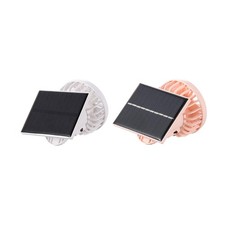 Clip on Hat Fan Solar Powered Lightweight Portable for Summer Picnic Fishingha