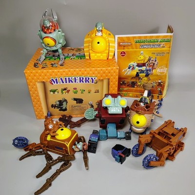 Maikerry 5-in-1 Plants vs. Zombies Zombie Robot Set Toy Transforming Mecha *READ