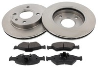 Bremsensatz Scheibenbremse Vorderachse FüR Ford Mazda Fiesta IV KA Courier
