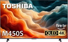 Toshiba - 50" Class M450 QLED Series 4K UHD Smart Fire TV (2026)
