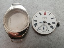 orologio longines 1920 argento 925 antico funzionante 100% bellissimo fai da te