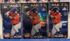 2024 Topps Pro Debut Nolan McLean Lot Of 3