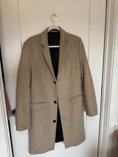 Topcoat uomo Zara cammello beige chiaro taglia M 40
